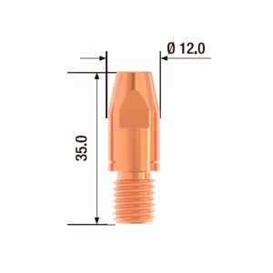 FUBAG    Контактный наконечник M10х35 мм CuCrZr D=1.6 мм (10 шт) блистер в Владикавказе фото