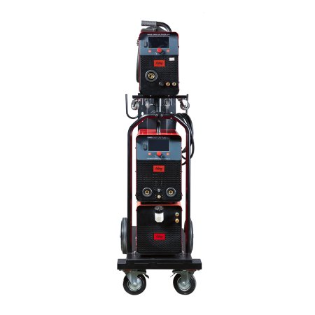 Полуавтомат сварочный FUBAG XMIG 500T DW PULSE + подающий механизм DRIVE XMIG DW PULSE  + горелка FB 550W 3 м + блок жидкостного охлаждения Cool XMIG + шланг-пакет 5 метров 95 мм2 14 pol с жидкостным охлаждением + Тележка  в Владикавказе фото