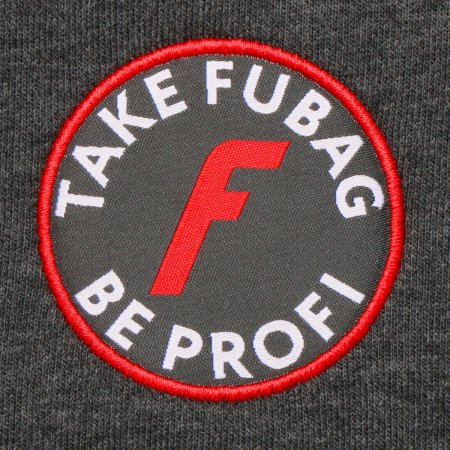 Серо-красная толстовка Fubag с капюшоном  размер M в Владикавказе фото