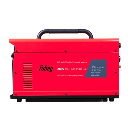 Полуавтомат сварочный FUBAG XMIG 500T DW PULSE + подающий механизм DRIVE XMIG DW PULSE  + горелка FB 550W 3 м + блок жидкостного охлаждения Cool XMIG + шланг-пакет 5 метров 95 мм2 14 pol с жидкостным охлаждением + Тележка  в Владикавказе фото