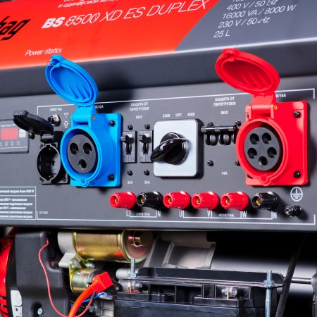 Бензиновый генератор FUBAG BS 8500 XD ES DUPLEX для одно и трехфазного режимов работы в Владикавказе фото