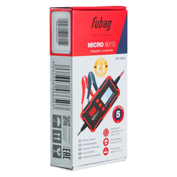 Зарядное устройство FUBAG MICRO 80/12 в Владикавказе фото