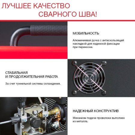 Полуавтомат сварочный FUBAG IRMIG 200 SYN с горелкой 250 А 3 м в комплекте в Владикавказе фото