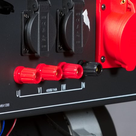 Бензиновый генератор FUBAG BS 8000 DA ES (трехфазный) с электростартером и коннектором автоматики в Владикавказе фото