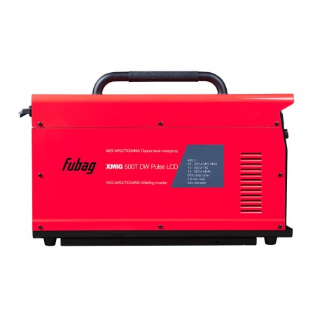 Полуавтомат сварочный FUBAG XMIG 500T DW PULSE + подающий механизм DRIVE XMIG DW PULSE  + горелка FB 550W 3 м + блок жидкостного охлаждения Cool XMIG + шланг-пакет 5 метров 95 мм2 14 pol с жидкостным охлаждением + Тележка  в Владикавказе фото
