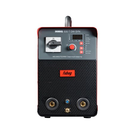 Полуавтомат сварочный FUBAG INMIG 500T DW SYN + подающий механизм DRIVE INMIG DW SYN + шланг-пакет 5 метров 70 мм2 14 pol с жидкостным охлаждением для INMIG 500T DW SYN + горелка FB 500 3m + блок жидкостного охлаждения Cool 70 + тележка для аппаратов в Владикавказе фото