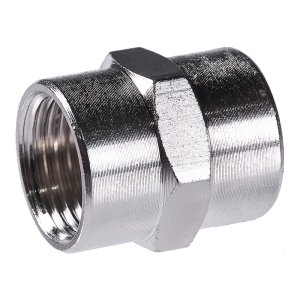 FUBAG Переходник 1/2 дюйма F - 1/2 дюйма F, блистер 1 шт в Владикавказе фото