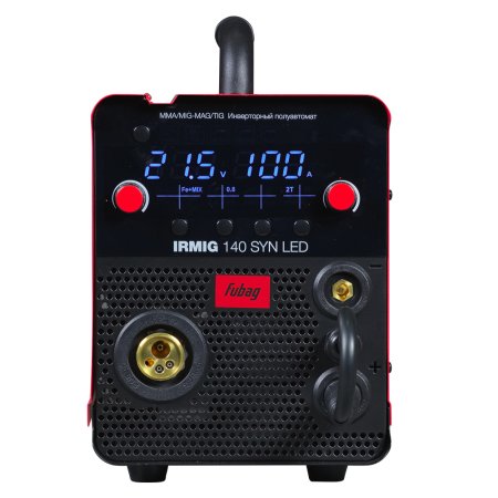Полуавтомат сварочный инверторный FUBAG IRMIG 140 SYN LED с горелкой 150 А в комплекте в Владикавказе фото