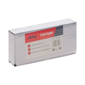 FUBAG Гвозди для SN4050 (1.05х1.25, 25мм, 5000 шт) в Владикавказе фото