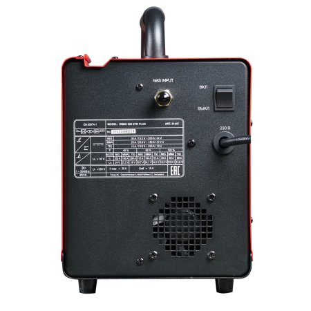 Полуавтомат сварочный FUBAG IRMIG 208 SYN PLUS (31447) + маска сварщика Хамелеон IR 9-13N S (38072) + сварочные краги на подкладке красные FWGN 10R (641180) в Владикавказе фото