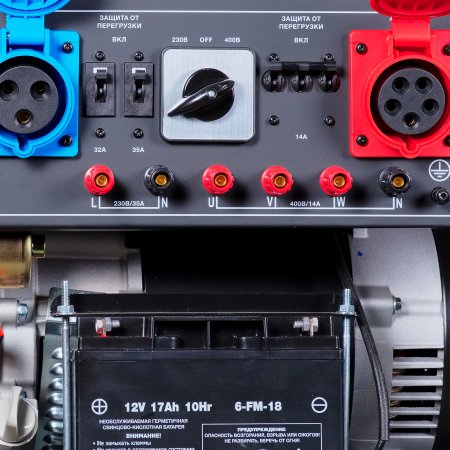 Бензиновый генератор FUBAG BS 8500 XD ES DUPLEX для одно и трехфазного режимов работы в Владикавказе фото