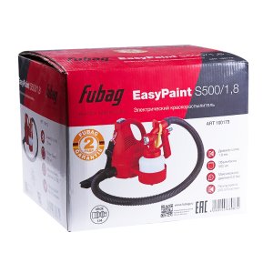 FUBAG Электрический краскораспылитель EasyPaint S500/1.8 с верхним бачком в Владикавказе фото