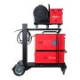 Полуавтомат сварочный FUBAG XMIG 500T DW PULSE + подающий механизм DRIVE XMIG DW PULSE  + горелка FB 550W 3 м + блок жидкостного охлаждения Cool XMIG + шланг-пакет 5 метров 95 мм2 14 pol с жидкостным охлаждением + Тележка  в Владикавказе фото
