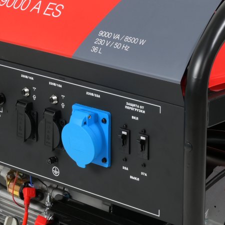 Бензиновый генератор FUBAG BS 9000 A ES с электростартером и коннектором автоматики в Владикавказе фото