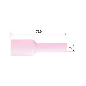 FUBAG Сопло керамическое для газовой линзы №5L ф8 FB TIG 17-18-26 (2 шт.) в Владикавказе фото