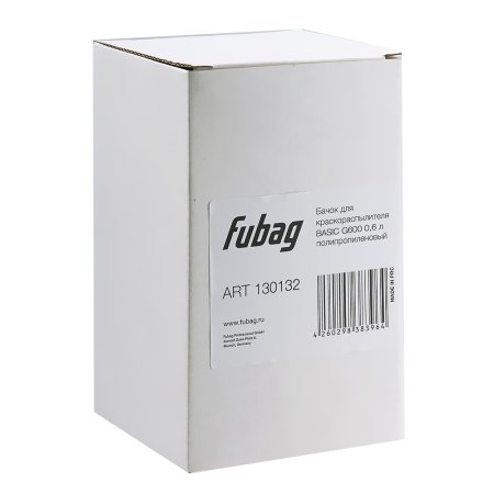 FUBAG Бачок для краскораспылителя BASIC G600, 0.6л полипропиленовый в Владикавказе фото