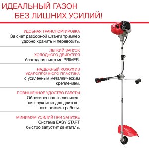 FUBAG Бензиновый триммер FPT 33R + Триммерная леска сечение витой квадрат L 130 м * 2.4 мм в ПОДАРОК в Владикавказе фото