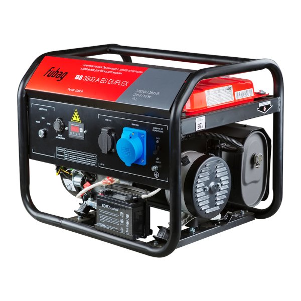 Бензиновый генератор FUBAG BS 3500 A ES DUPLEX в Владикавказе фото